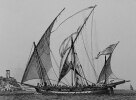 Collection de toutes les esp&egrave;ces de Batiments de Guerre et de Batiments Marchands.. BAUGEAN :