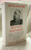 Oeuvres Poétiques.. APOLLINAIRE (Guillaume) : 