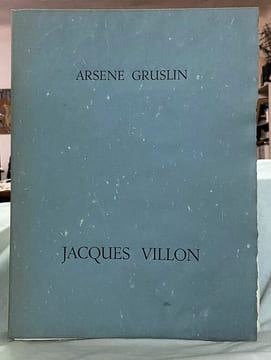 Les Frontières du Matin.. [VILLON (Jacques)] GRUSLIN (Arsène) :