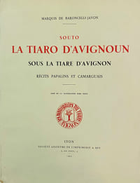Souto la Tiare d'Avignoun.