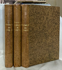 Guillaume au Faucon et à sa Suite qui Fut Mis au Lardier & Auberée la Vieille Maquerelle.Les Trpois Aveugles de Compiègne & Bérangier au Long Cul.