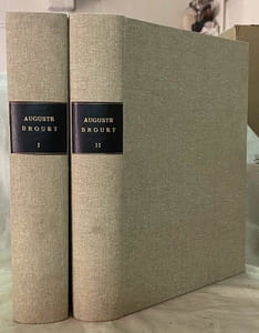 Auguste Brouet. Catalogue de son Oeuvre Gravé.