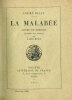 La Malabee. [LABOUREUR (Jean-Emile)] BILLY (André) :