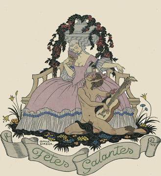 Fêtes Galantes. [BARBIER(George]VERLAINE (Paul) :