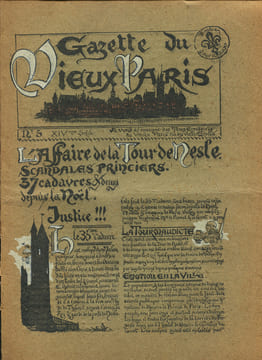 Gazette du Vieux Paris. N°1 à 14. [ROBIDA (Albert)] :