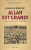 Allah est Grand!.Décadence. ESSAD BEY (Mohammed) :  