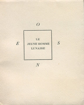 Le Jeune Homme Lunaire.. BETTENCOURT (Pierre) :