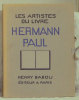 Les Artistes du Livre N°5.. [HERMANN-PAUL] :