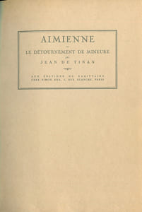 Aimienne ou le Detournement de Mineure.