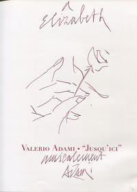 Valerio Adami. “Jusqu’ici”.