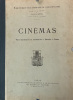 Cinémas. Vues Extérieures et Intérieures. Détails. Plans.. LEFOL (Gaston) :