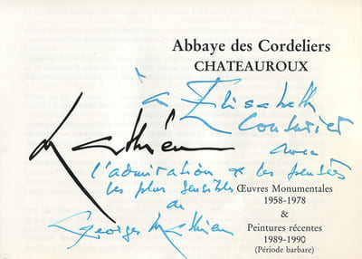 Oeuvres Monumentales 1958-78 et Peintures Récentes 1989-1990 (Période Barbare)..