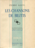 Les Chansons de Bilitis. . [KHUN REGNIER] LOUYS (Pierre) :