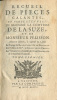 Recueil de pièces galantes en prose et en vers.. LA SUZE (Comtesse de) et PELISSON (Monsieur) : 