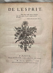 De l'Esprit.