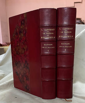 Le Trésor du Bibliophile Romantique et Moderne 1801-1875. Editions Originales.. CARTERET (L.) :
