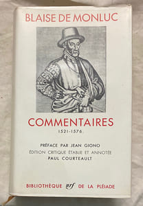 Commentaires 1521-1576..