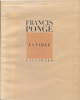 La Table.. PONGE (Francis) :