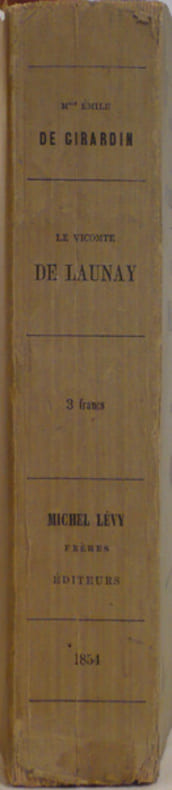 Le vicomte de Launay, correspondance parisienne