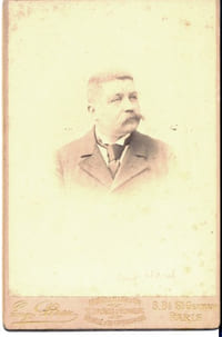 Portrait photographique. Photographie originale