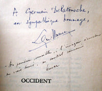 Occident, poème