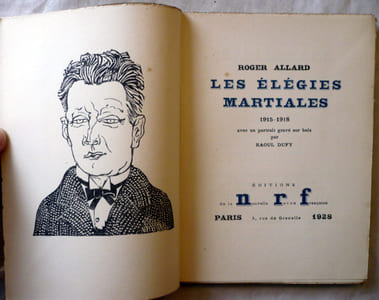 Les élégies martiales 1915-1918