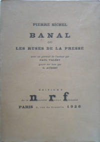 Banal ou les ruses de la presse