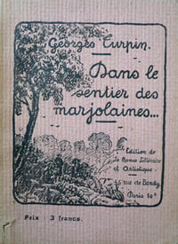 Dans le sentier des marjolaines (poèmes 1913-1914)