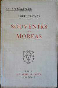 Souvenirs sur Moréas