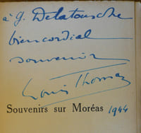 Souvenirs sur Moréas