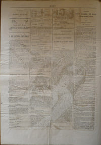 Le grelot. Troisième année N°92 du 12 janvier 1873. Le crapaud royaucrate, par Alfred le Petit