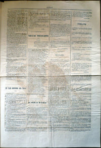Le grelot. Troisième année N°92 du 12 janvier 1873. Le crapaud royaucrate, par Alfred le Petit