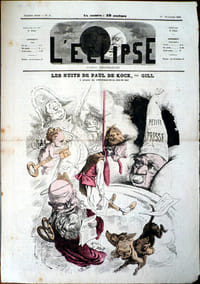 L'Eclipse. Première année, N°41, 1er Novembre 1868. Les Nuits de Paul de Kock, à propos du concierge de la rue du Bac par Gill