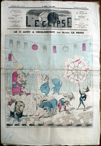 L'Eclipse. Quatrième année, N°147, 20 août 1871. Le 15 aôut à Chislehurst par Alfred Le Petit