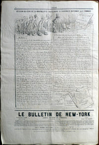 L'Eclipse. Quatrième année, N°147, 20 août 1871. Le 15 aôut à Chislehurst par Alfred Le Petit