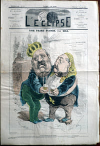 L'Eclipse. Quatrième année, N°162, 3 décembre 1871. Une Paire d'amis par Gill / Sahib