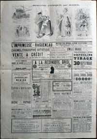 L'Eclipse. Cinquième année, N°202, 8 septembre 1872. Le premier soldat de France par Gill / Hadol