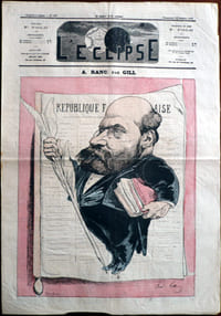 L'Eclipse. Cinquième année, N°207, 13 octobre 1872. A. Ranc par Gill / Hadol