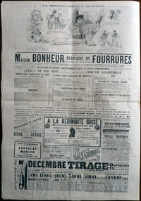 L'Eclipse. Cinquième année, N°211, 10 novembre 1872. La belle violette par Gill / Hadol