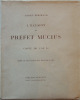 L'illusion du préfet Mucius, conte de l'an 80 orné de gravures sur bois de Louis Jou. Adrien Bertrand [Louis Jou] . .