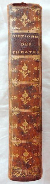 Dictionnaire portatif des théâtres contenant l'origine des différens théâtres de Paris []