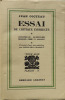 Essai de critique indirecte, Le mystère laïc - Des beaux-arts considérés comme un assassinat. Cocteau Jean .