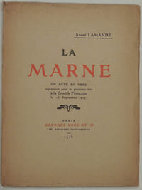 La Marne. Un acte en vers