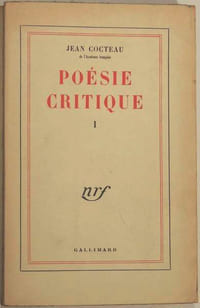 Poésie critique I