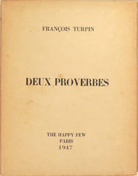 Deux proverbes