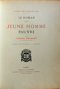 Le roman d'un jeune homme pauvre