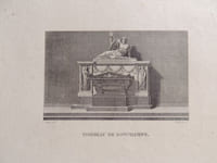 gravure sur acier : Tombeau de Bonchamps
