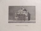 gravure sur acier : Tombeau de Bonchamps. David d'Angers / Couché fils Charles de Bonchamps .