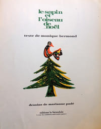 Le sapin et l'oiseau de Noël