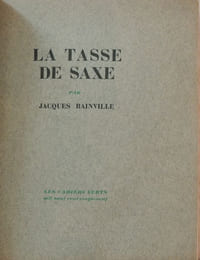 La tasse de Saxe